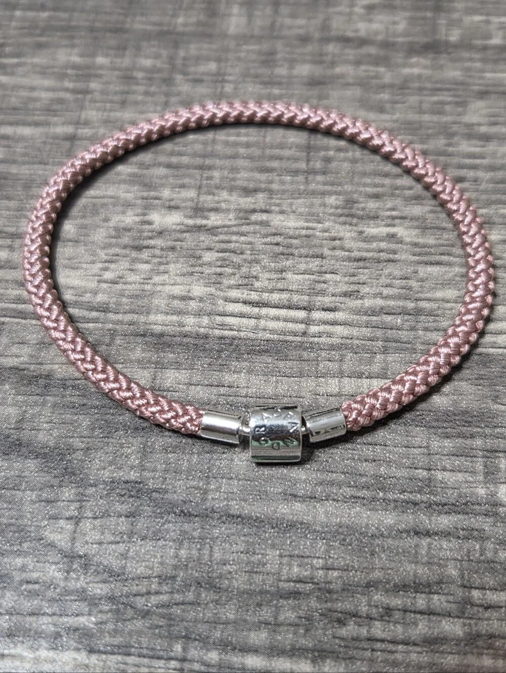 Authentic Pandora Shimmering Pink Cord Bracelet